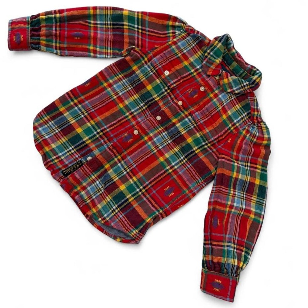 Western Plaid Ralph Lauren Button Down